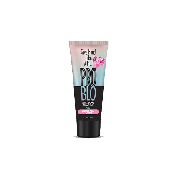 Gel de plaisir oral Pro Blo de Little Genie à saveur de gomme balloune - contenant de 44 ml