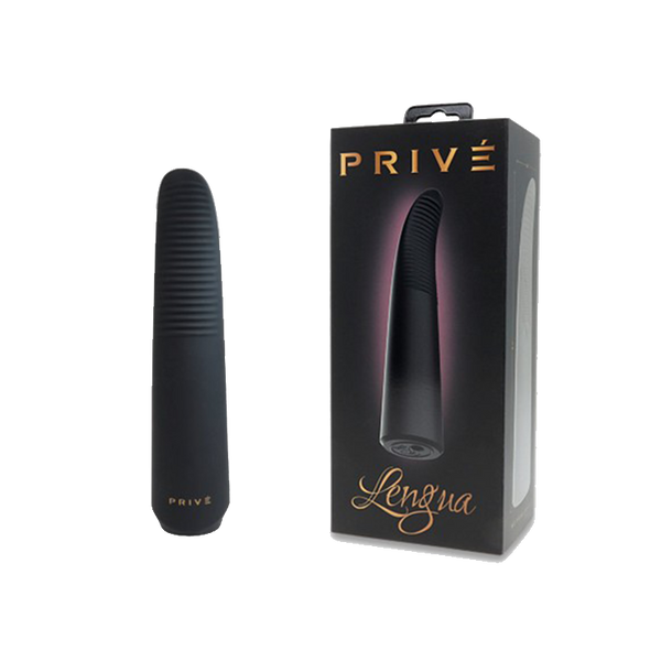 Vibrateur de 6'' au bout en forme de langue