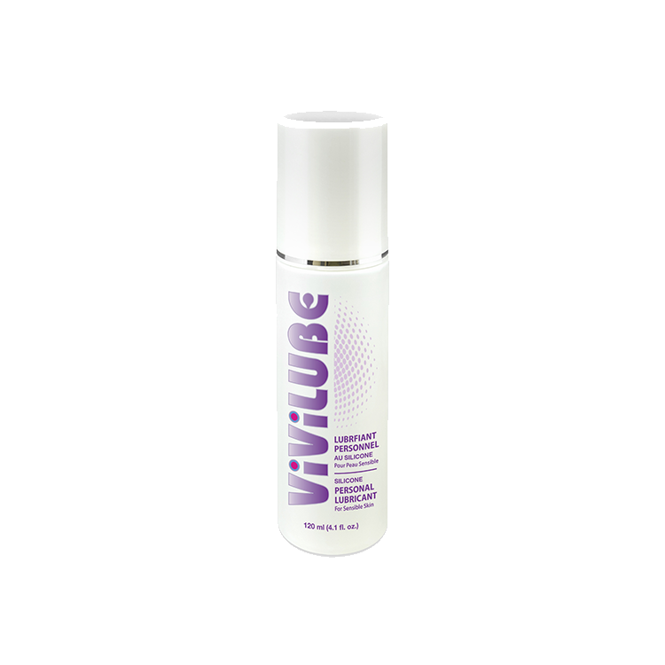 Lubrifiant personnel à base de silicone ViviLube contenant de 120 ml/4.1 oz